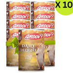 BUY 9 + 1 FREE Groovy Wet Food For Cats Daily delight chicken & liver 400g Petfast.shop Groovy Bundles Cat Exclude Food Wet Food petfast.shop EgyptDefault Title 495.00