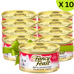 BUY 9 + 1 FERR Fancy Feast Classic Pate Beef & Chicken Feast 85 G
