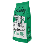 Lookey dog food package on a white background