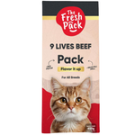 The Fresh Pack 9 Lives Beef For cats - "UMAMI" 450 Grams