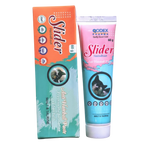 Slider pet hairball paste packaging with tube and box on a white background
