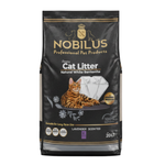 Nobilus cat litter packaging on a white background