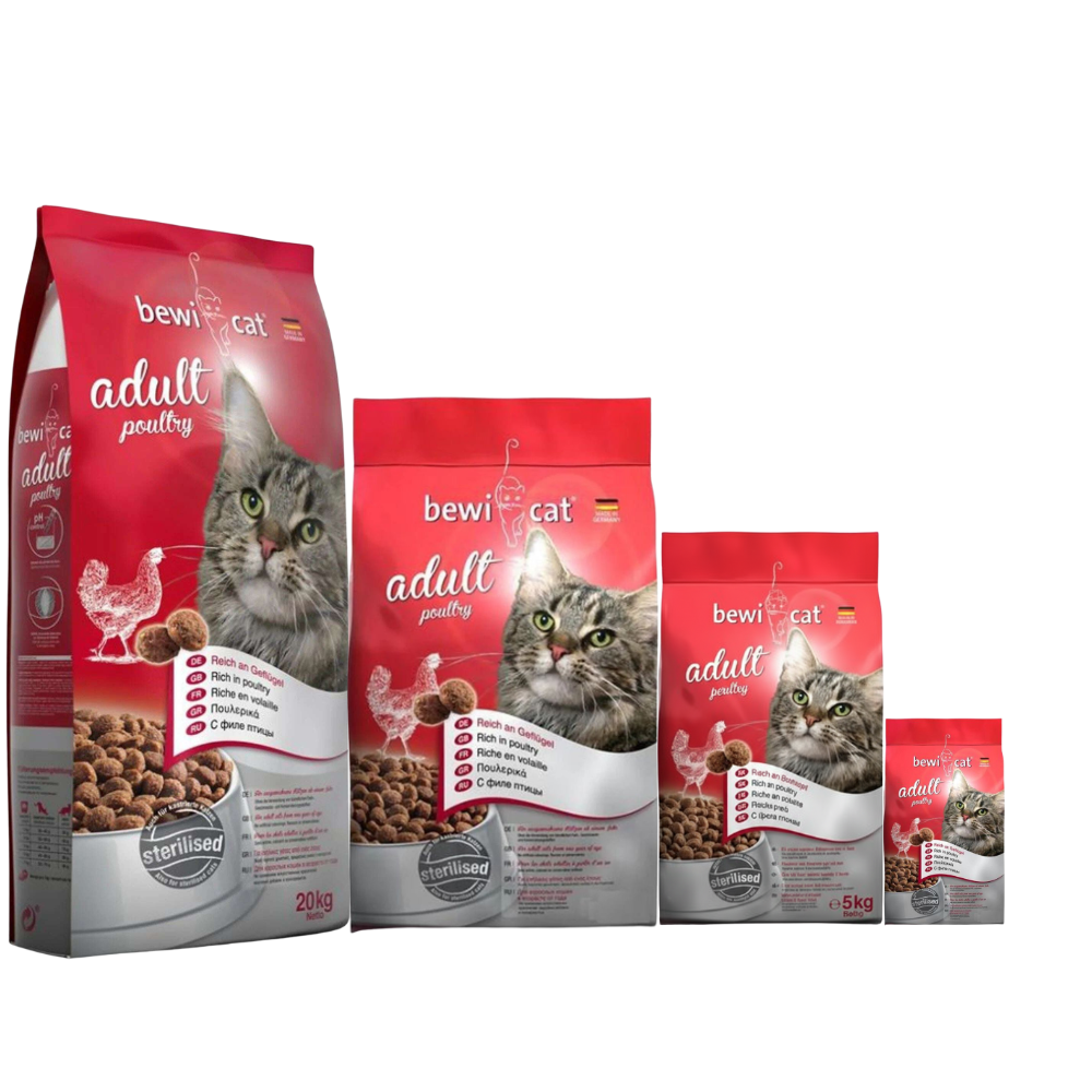 Bewi Cat Dry Food For Adult Cat Poultry