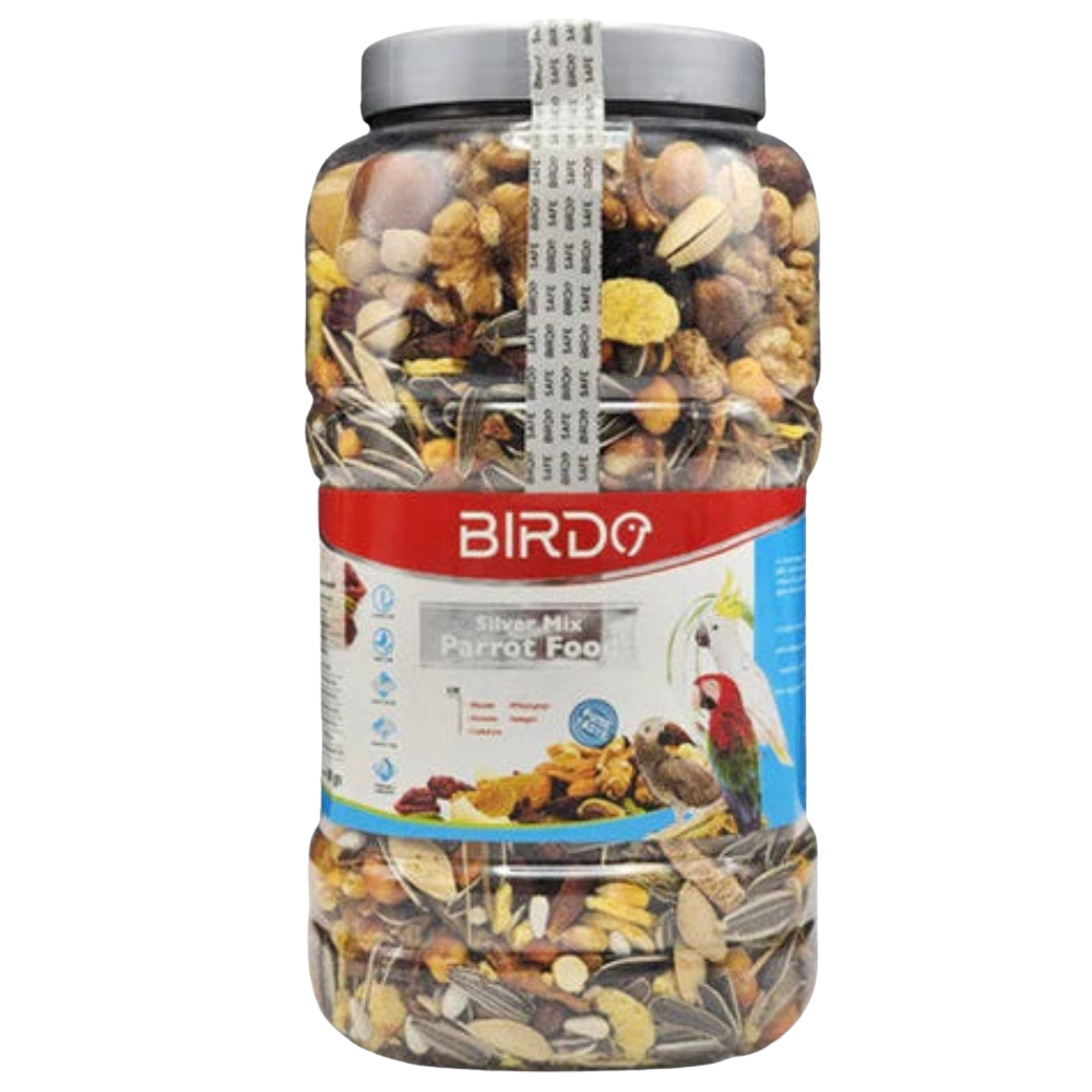 Birdo Silver Mix Parrot Food 1kg