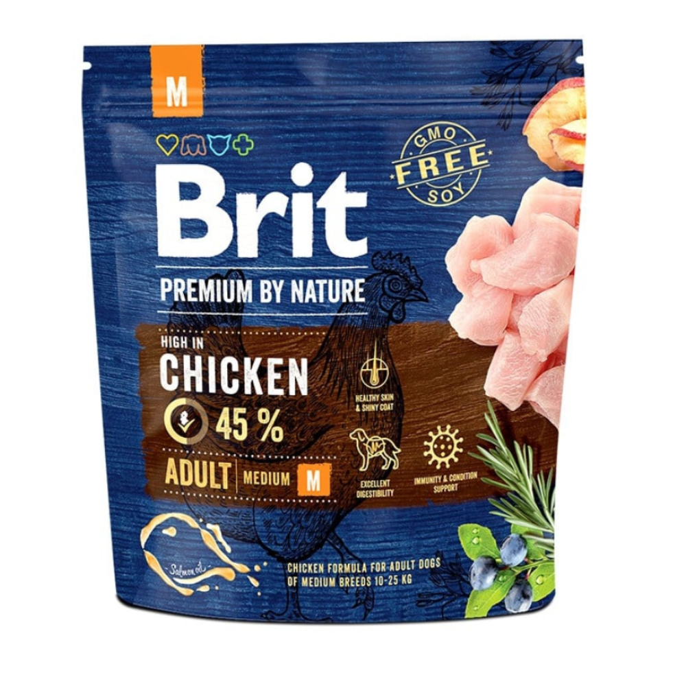 Brit Dry Food For Adult Medium ( 10 Kg - 25 Kg) Dogs Chicken