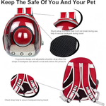 Bomei Pet Backpack TransparentPet Bag for cats and small dogs