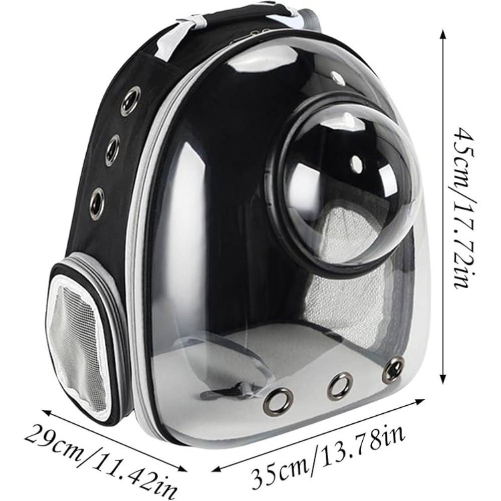 Bomei Pet Backpack TransparentPet Bag for cats and small dogs