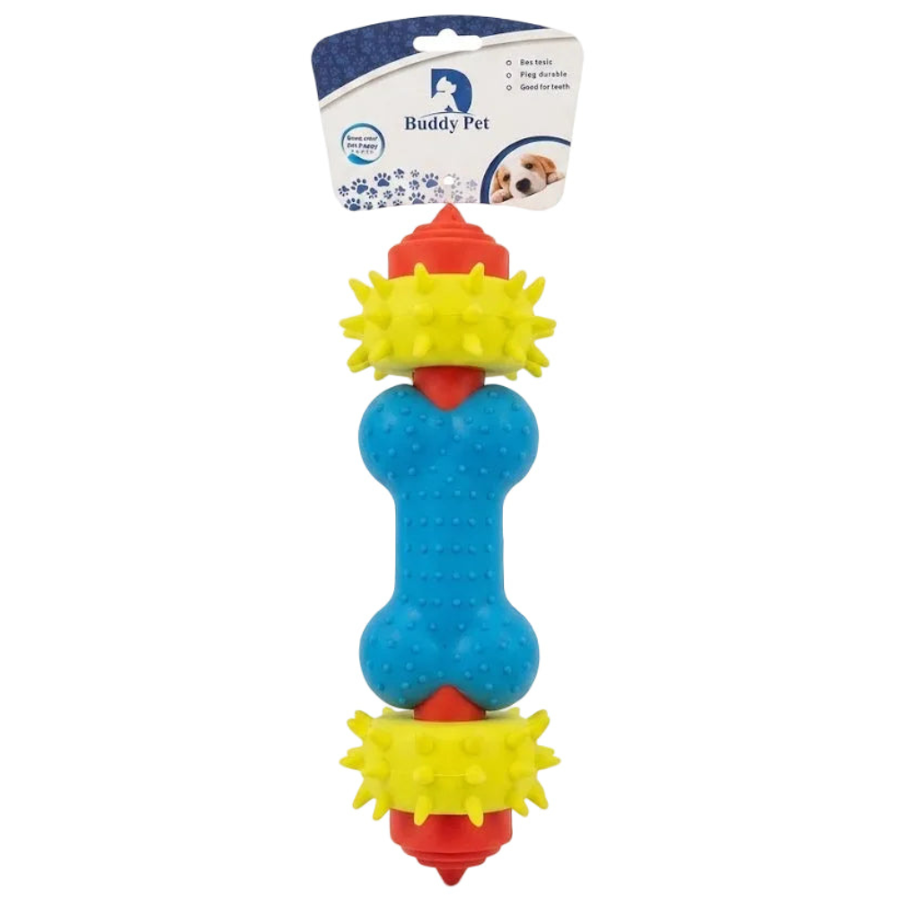 Buddy Pet Multi-Sensory Bone Toy for Active Dogs