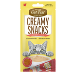 Cat Fest Creamy Snacks with Beef & Caviar 40g