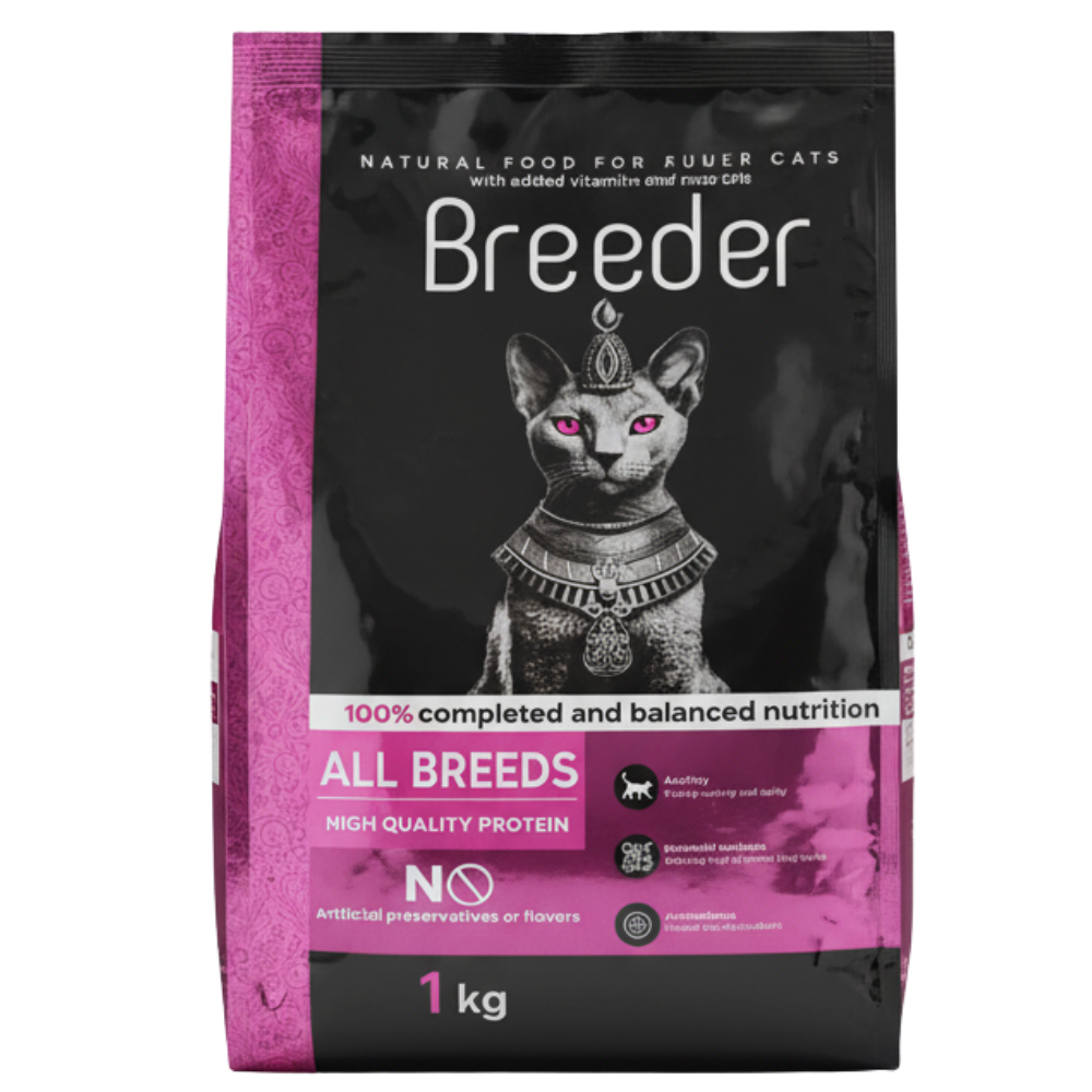 BREEDER Cat Dry Food For All Life Stage