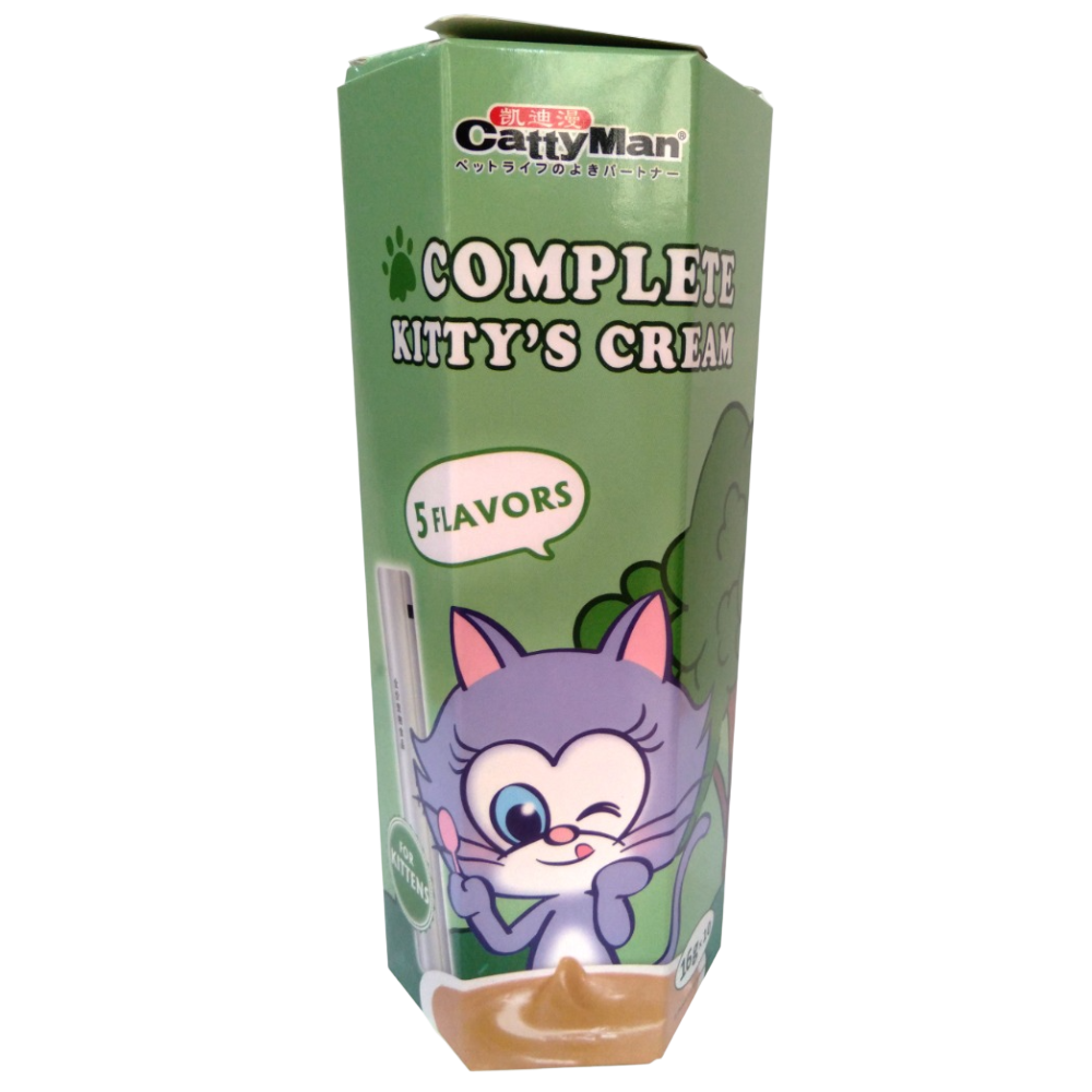 Cattyman Creamy Treat For Kitten 5 Flavors 16G* 10Pcs