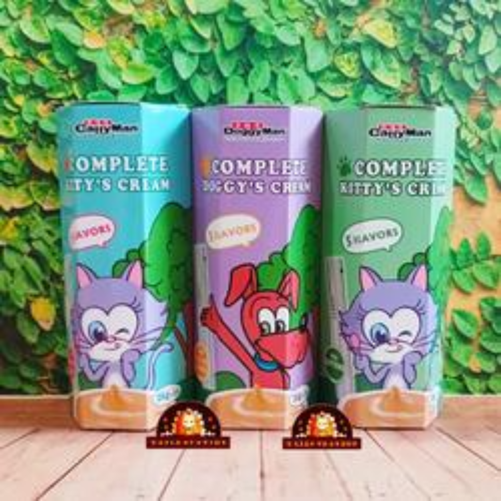 Cattyman Creamy Treat For Kitten 5 Flavors 16G* 10Pcs