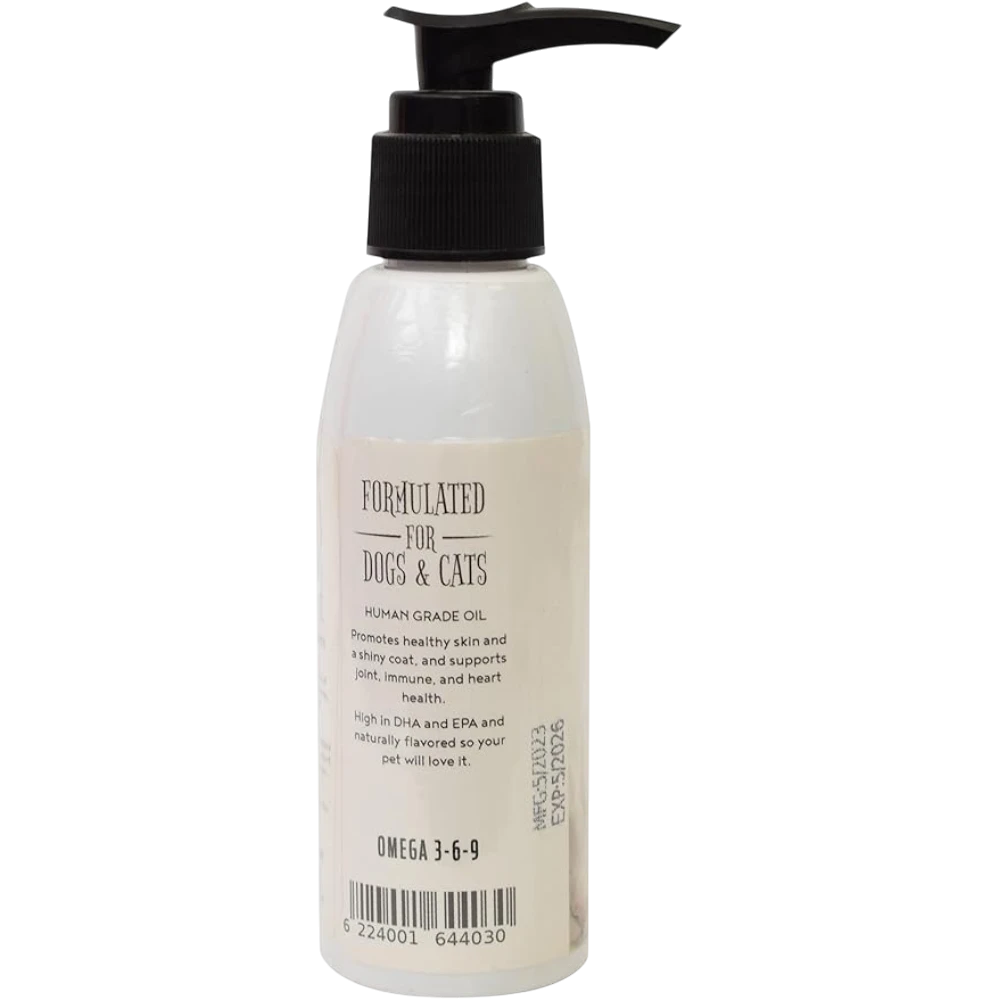 Doodzy Omega Oil Premium Omega 3-6-9 125 Ml Petfast.shop Doodzy Cat Dog Pharmacy Skin & Coat Care petfast.shop Egypt 140.00