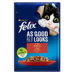 BUY 5 + 1 FREE Felix with Beef Wet Cat Food Pouch 85g Petfast.shop Felix Bundles Cat Exclude Food Wet Food petfast.shop Egypt PBU6009S Default Title 275.00