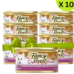 BUY 9 + 1 FERR Fancy Feast Gravy Lovers Chicken Feast in Grilled Chicken Flavour Gravy Wet Cat Food 85g Petfast.shop Fancy Feast Bundles Cat Exclude Fancy Feast Food Wet Food petfast.shop EgyptDefault Title 1665.00
