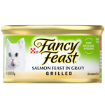 BUY 9 + 1 FERR Fancy Feast Grilled Salmon Feast in Gravy 85g