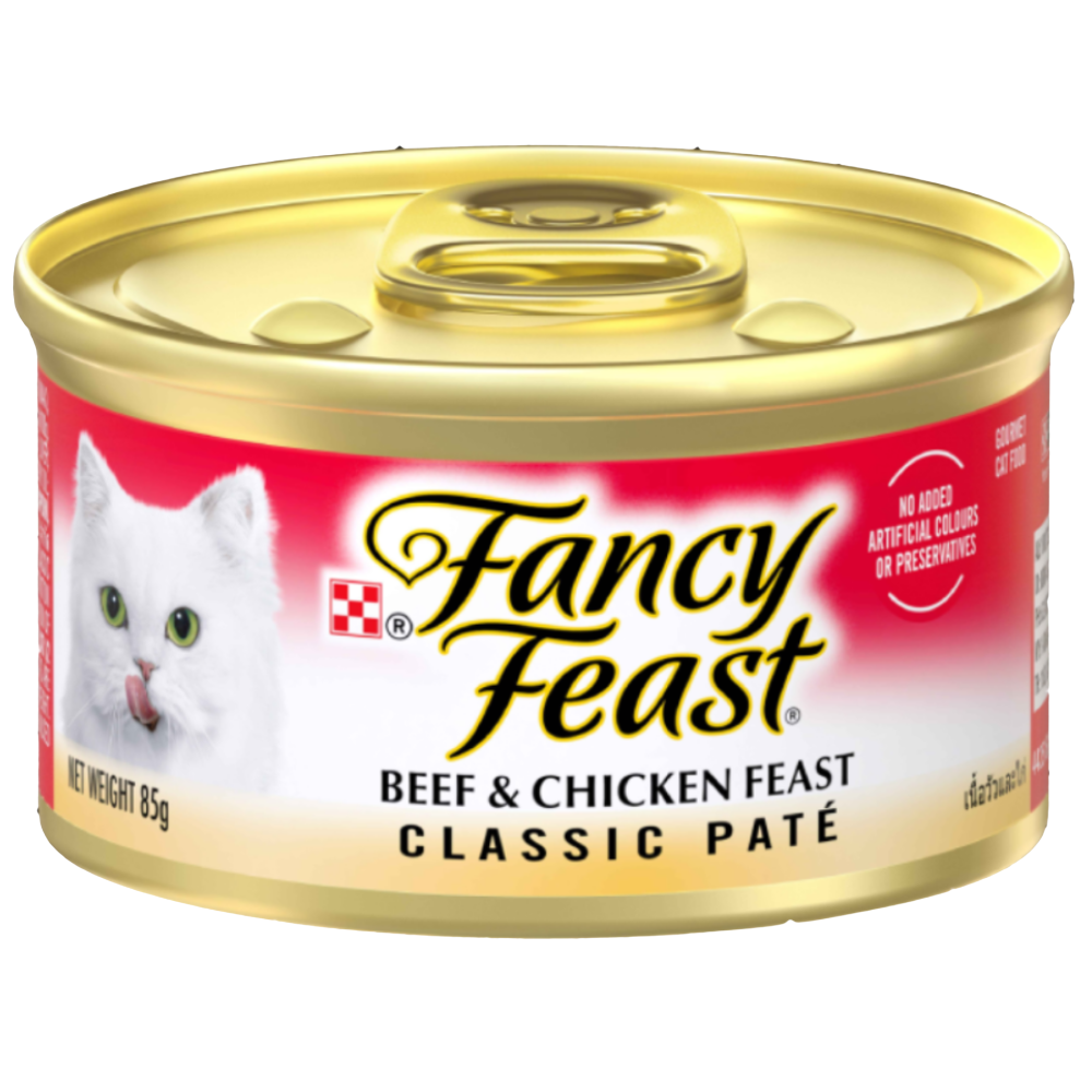 Fancy Feast Classic Pate Beef & Chicken Feast 85 G Petfast.shop Fancy Feast Cat Fancy Feast Food Wet Food petfast.shop EgyptDefault Title 185.00