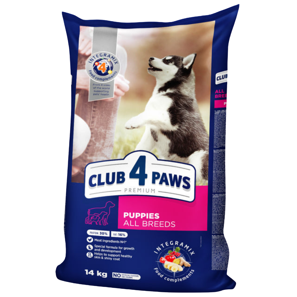 Club 4 Paws Dry Food for puppy Dogs Petfast.shop Club 4 Paws Dog Dry Food Food Puppy petfast.shop Egypt PCL2648S-1 14 Kg 3500.00