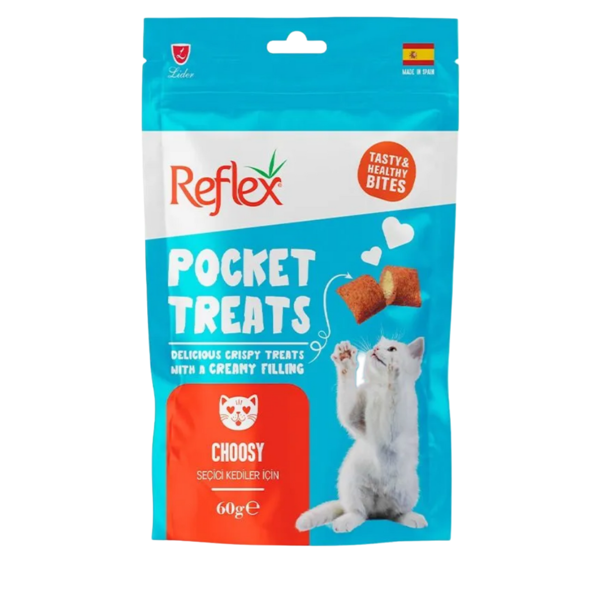 Reflex Cat Pocket Treats Choosy 60g