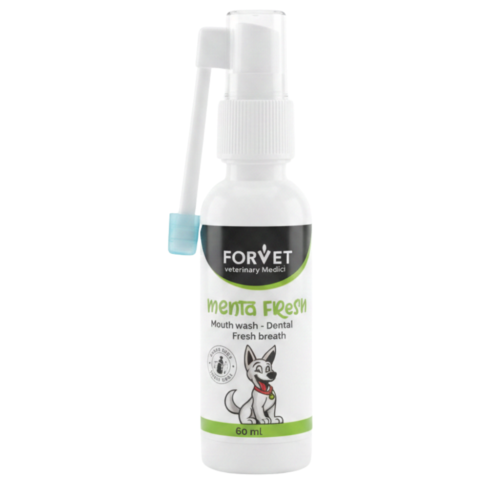 Mento Fresh Mouth Wash - Dental Care Fresh Breath 125 Ml Petfast.shop For Vet Cat Dental Care Dog Pharmacy petfast.shop Egypt PME5139S-1 125 Ml 170.00