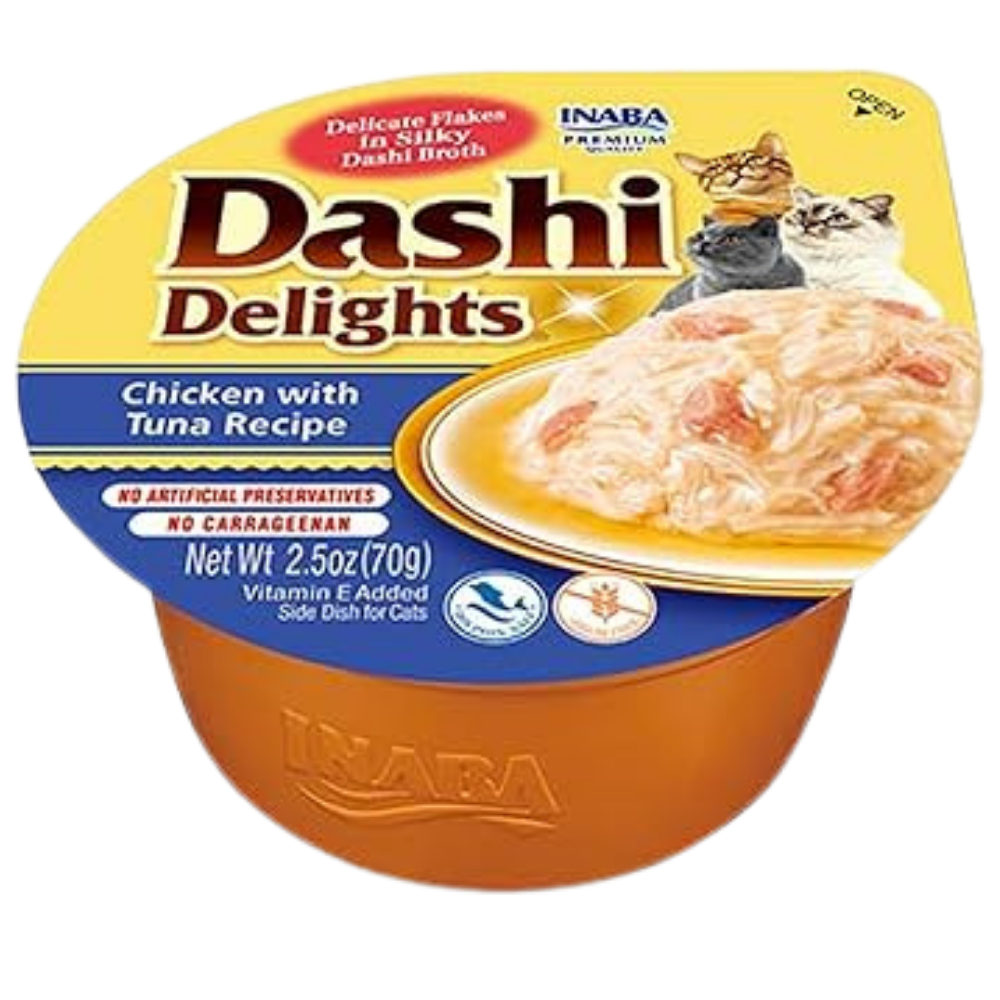 Dashi Delights Chicken With Tuna Recipe 70 g Petfast.shop Inaba Cat Food Wet Food petfast.shop EgyptDefault Title 140.00