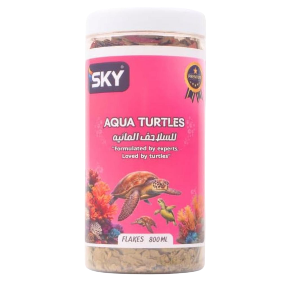 skyturtles flakes 800 ml Petfast.shop Sky Egypt Brand Turtle petfast.shop Egypt PSK2484S Default Title 195.00