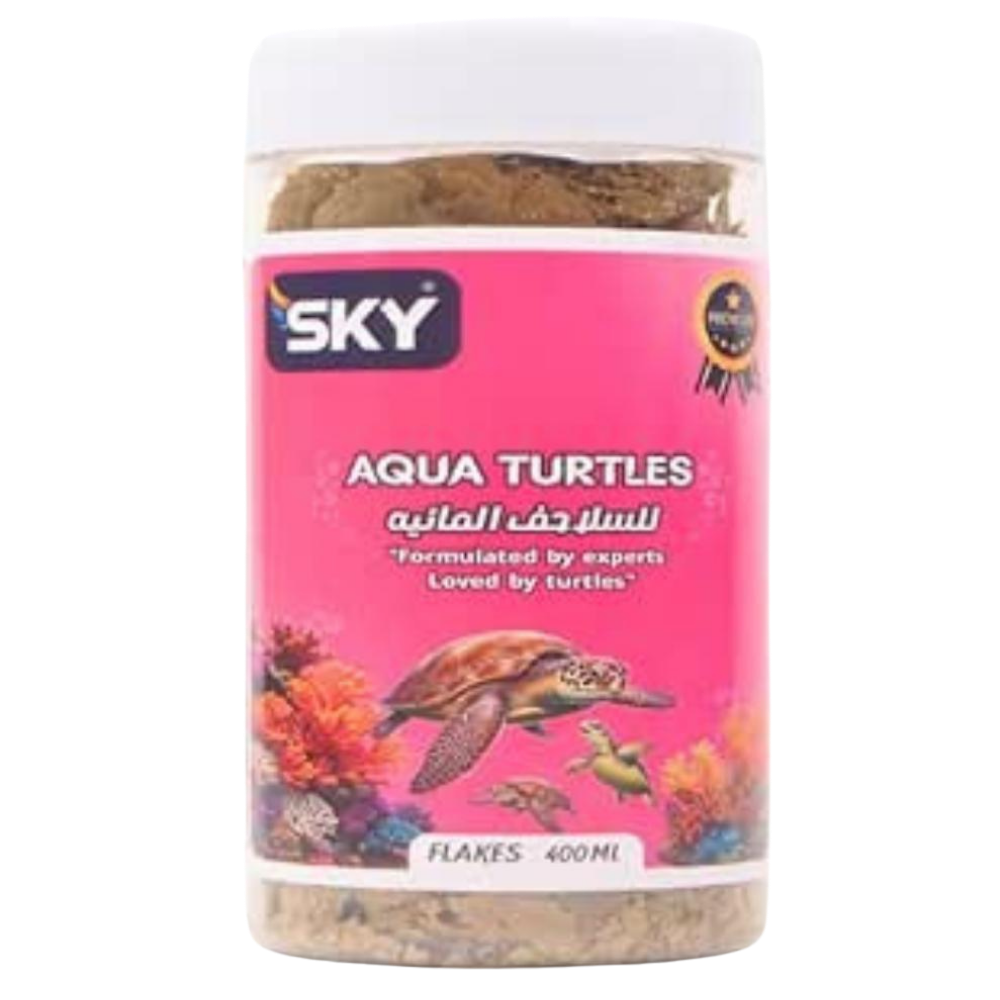 skyturtles flakes 400 ml Petfast.shop Sky Egypt Brand Turtle petfast.shop Egypt PSK2483S Default Title 110.00