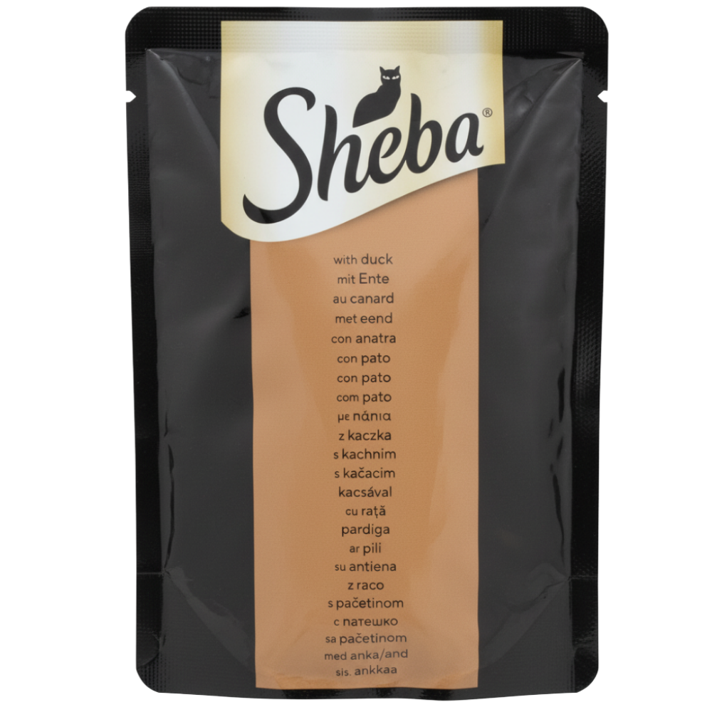 Sheba Wet Food for Cat with Duck 85g Petfast.shop Sheba Cat Food Wet Food petfast.shop Egypt PSH3541S Default Title 120.00