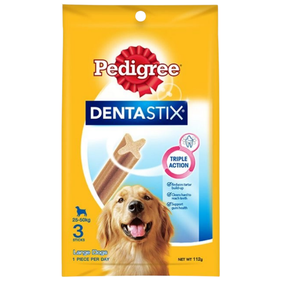 Pedigree Treat For Adult Dogs 25-50KgDentaStixChicken Flavour 3 Sticks 112G Petfast.shop Pedigree Dental Treat Dog Exclusive Food Treats petfast.shop Egypt PPE4760S Default Title 360.00