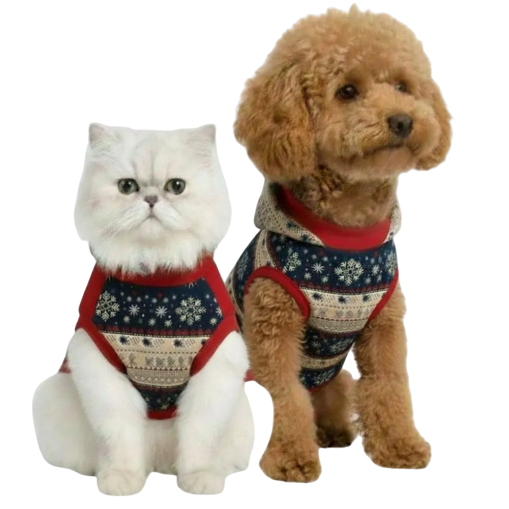 Petmoda Winter ChristmasHoodie Snowflake 2 Petfast.shop Petmoda Cat Christmas Clothing & Accessories Dog Supplies petfast.shop Egypt PPE4661S Size 0.5 (15Cm-30Cm) 300.00