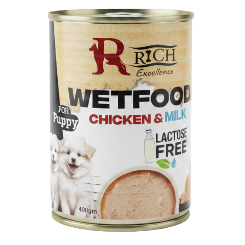 Rich Wet Food For Puppy Chicken & Milk Lactose Free 400 g Petfast.shop Petfast.shoppetfast.shop Egypt PRI5978S Default Title 50.00