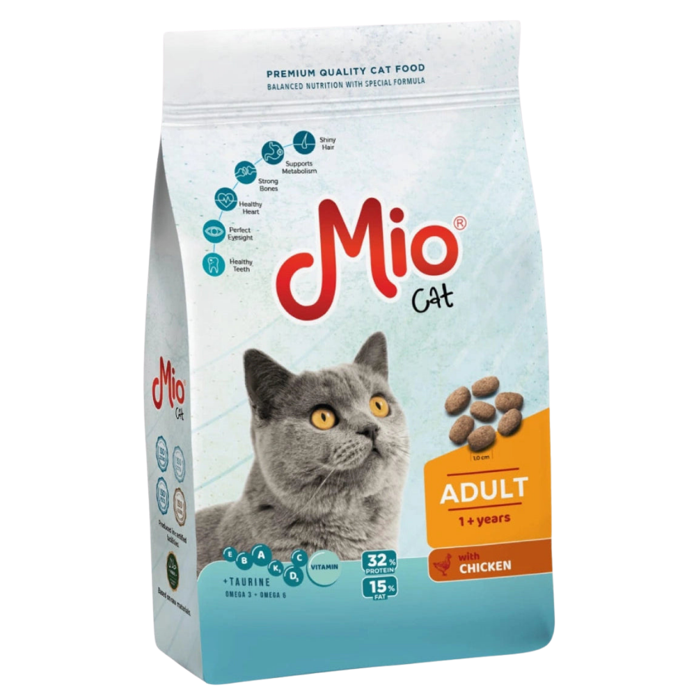 Mio Cat Adult Dry Food With Chicken 1 kg Petfast.shop Mio Cat Dry Food Food petfast.shop Egypt PMI2831S Default Title 290.00