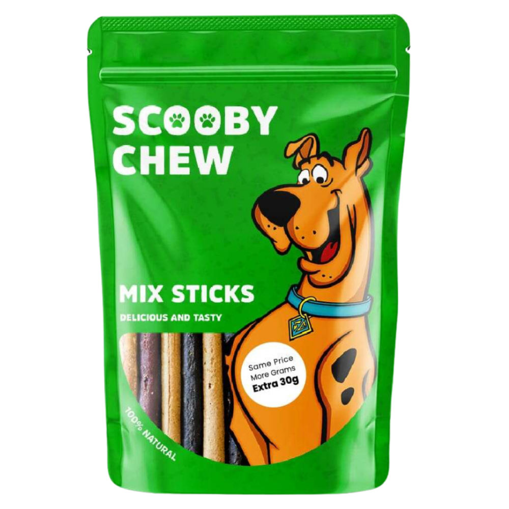 Scooby Chew Mixed Stick Dog Treats 120 gr