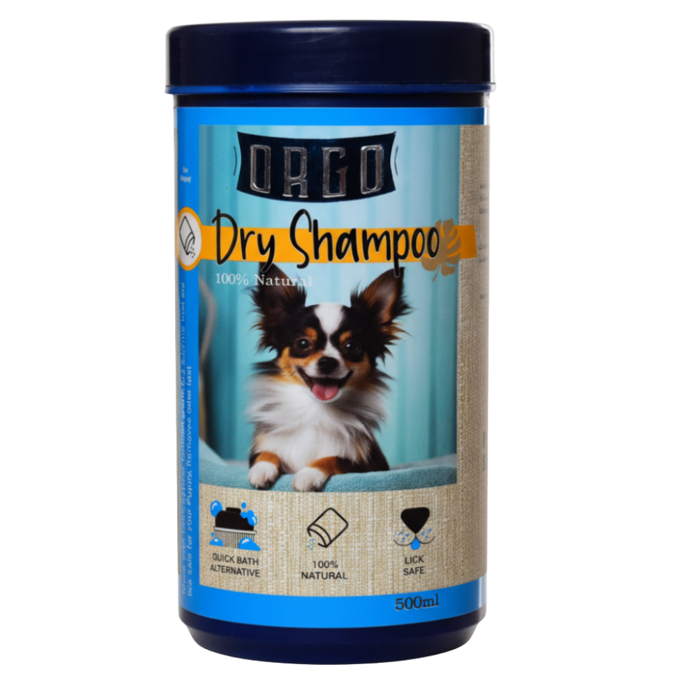 Orgo Dry Shampoo For Puppy 500 Ml Petfast.shop Orgo Dog Grooming Puppy Wipes & Waterless Grooming petfast.shop Egypt POR5030S Default Title 95.00