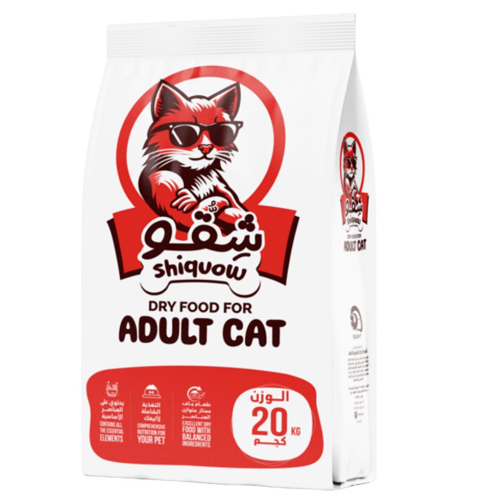 Shiquow Cat Dry Food 20kg Petfast.shop Shiquow Cat Dry Food Egypt Brand Food petfast.shop Egypt PSH4576S Default Title 1300.00