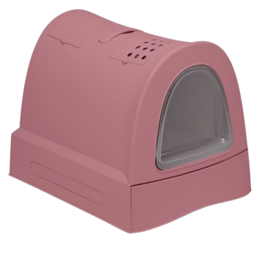 Imac Zuma Closed Litter Box 42.5 Cm * 56 Cm Petfast.shop IMac Box & Accessories & Litter Cat Litter Box & Accessories petfast.shop Egypt PIM5904S Pink 3750.00