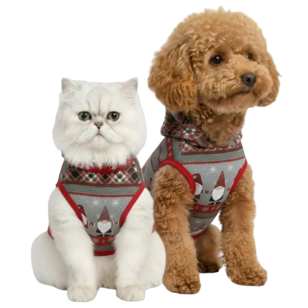 Petmoda Winter Christmas Hoodie babanawel Petfast.shop Petmoda Cat Christmas Clothing & Accessories Dog Supplies petfast.shop Egypt PPE4628S Size 0.5 (15Cm-30Cm) 300.00