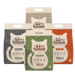 4x Ramlah Premium Cat Litter Unscented, Aloe Vera, Musk & Oud scented 5 Kg ≈ 6 L Petfast.shop Ramlah Box & Accessories & Litter Bundles Cat Egypt Brand Exclude Kitten Litter petfast.shop Egypt PXR5313S Default Title 500.00