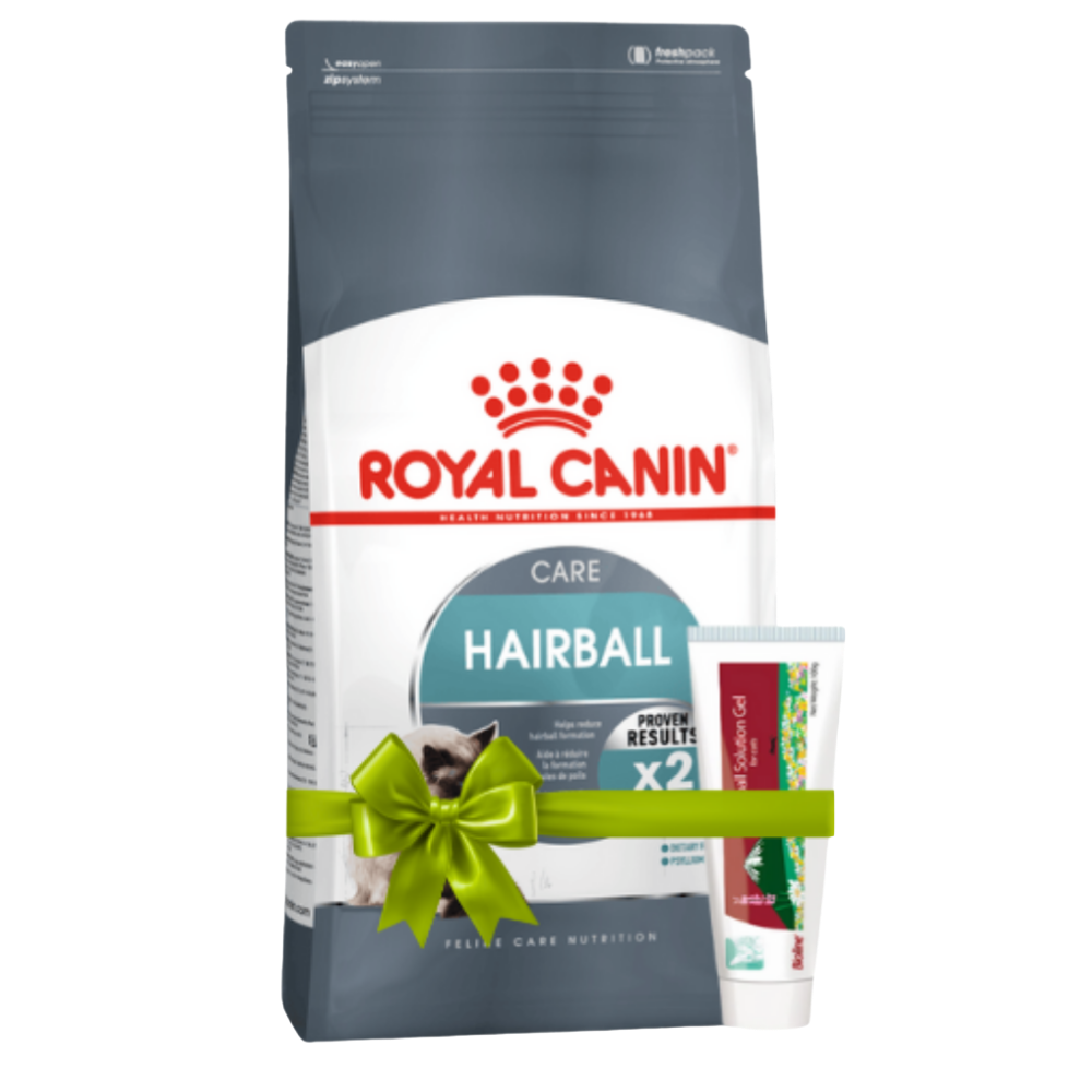 Royal Canin Hairball Care All Breeds Adult Cat Food 2K + Bioline Hairball Gel 100G Petfast.shop Royal Canin Bundles Cat Dry Food Exclude Food Skin & Coat Care Skin Care Vitamins & Supplements petfast.shop Egypt PRO4605S Default Title 2280.00