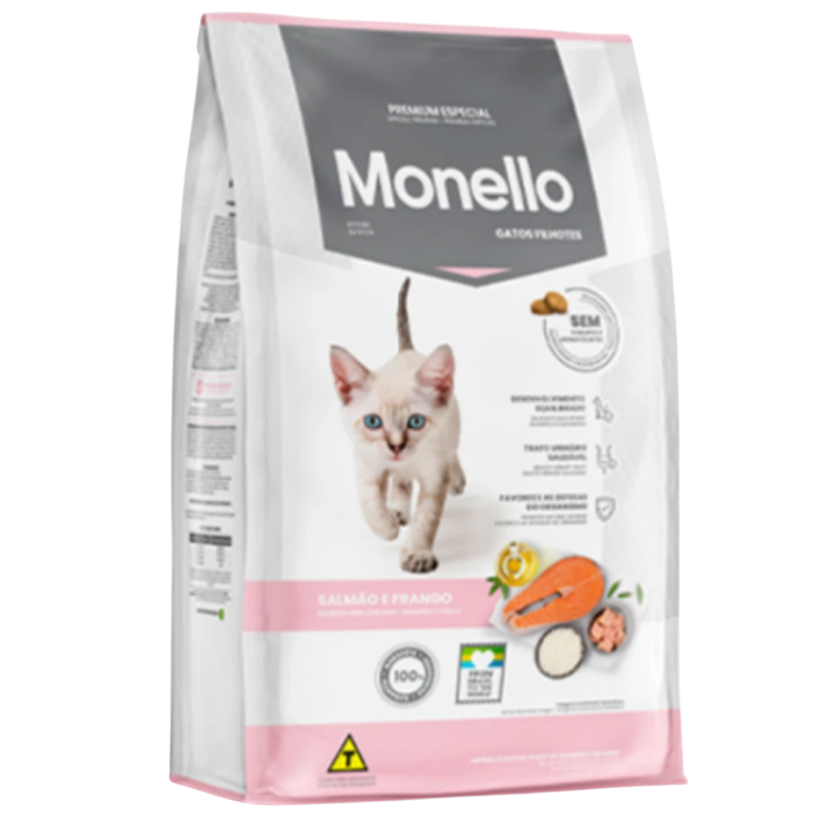 Monello Kitten Food Salmon & Chicken 1Kg Petfast.shop Monello Cat Dry Food Food Kitten petfast.shop Egypt 375.00