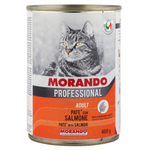 Morando Professional Wet Food Pate For Adult Cats Salmon 400G Petfast.shop Morando Cat Food Wet Food petfast.shop Egypt 80.00