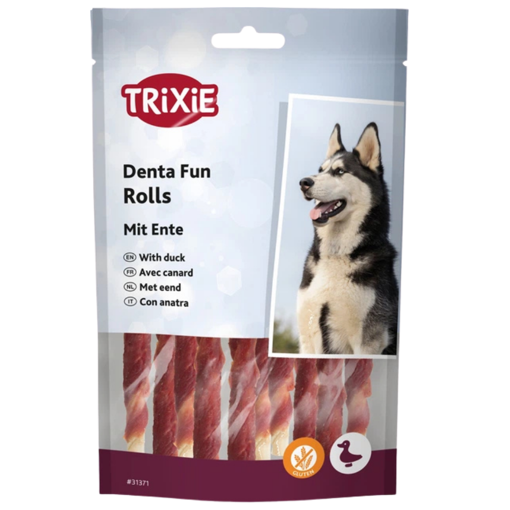Trixie Treat For Dog Denta Fun Chewing Rolls Duck 80 G Petfast.shop Trixie Chewy Treat Dog Treats petfast.shop EgyptDefault Title 425.00