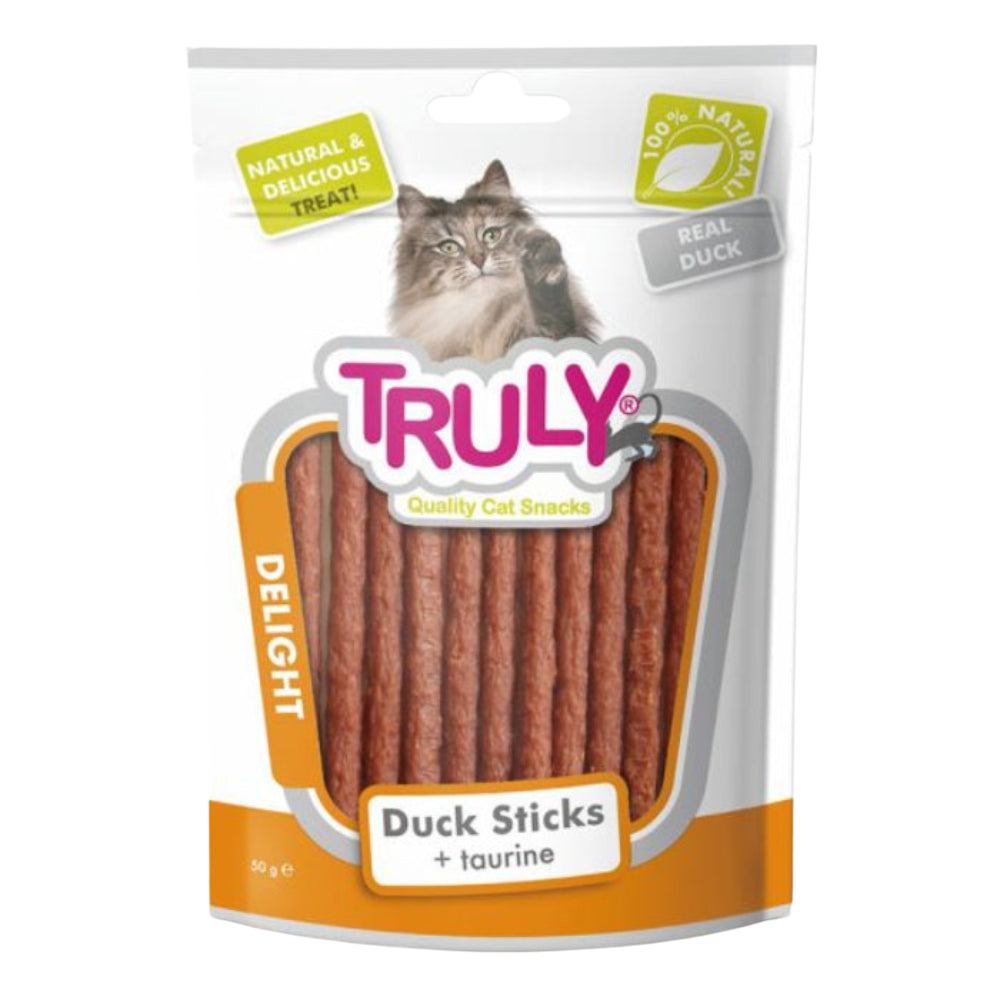 Truly Snack Cat Duck Sticks & Taurine 50g Petfast.shop Truly Cat Chewy Treat Exclusive Treats petfast.shop EgyptDefault Title 190.00