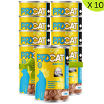 BUY 9 + 1 FREE Procat Wet Food For Adult Cat Tuna 415G Petfast.shop ProCat Bundles Cat Exclude Food Wet Food petfast.shop Egypt PBU5399S Default Title 675.00
