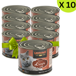 BUY 9 +1 FREE LEONARDO rich in liver Wet Food 200 G Petfast.shop Mio Cat Bundles Cat Exclude Food Wet Food petfast.shop Egypt 990.00