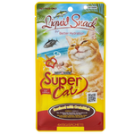 Super Cat Liquid Snack Seafood & Crab Stick 4*15g