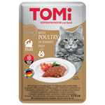 Tomi Super Premium Cat Food With Poultry In Tomato Jely 100 G Petfast.shop Tomi Best Selling Cat Food Wet Food petfast.shop EgyptDefault Title 55.00