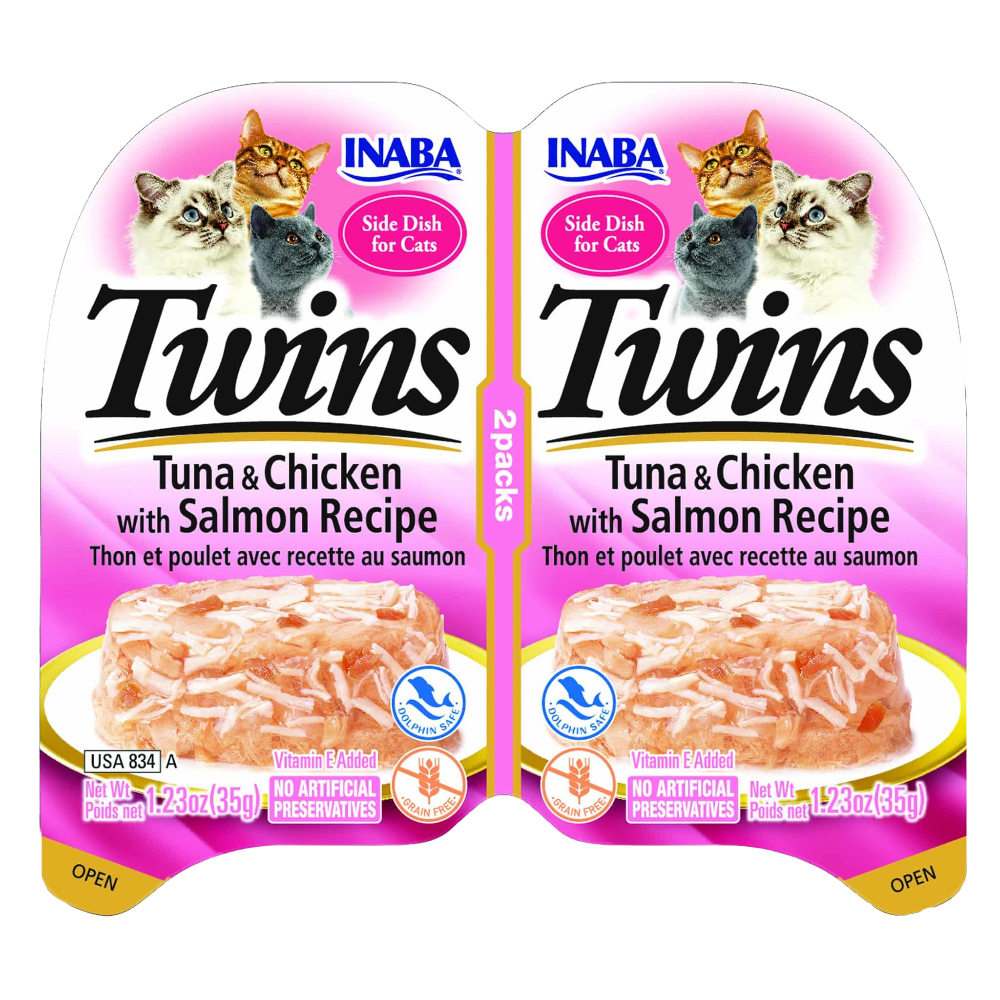 Twins Tuna & Chicken with Salmon Recipe 70g
