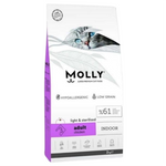 Molly Cat Food Indoor Sterilised with Chicken 2Kg Petfast.shop Molly Cat Dry Food Food petfast.shop Egypt 875.00