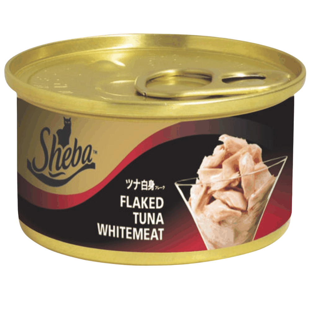 Sheba Wet Food Flaked Tuna In Gravy For Adult Cat 85G